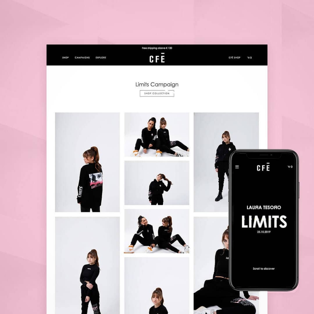 laura tesoro webshop with cfe belgium