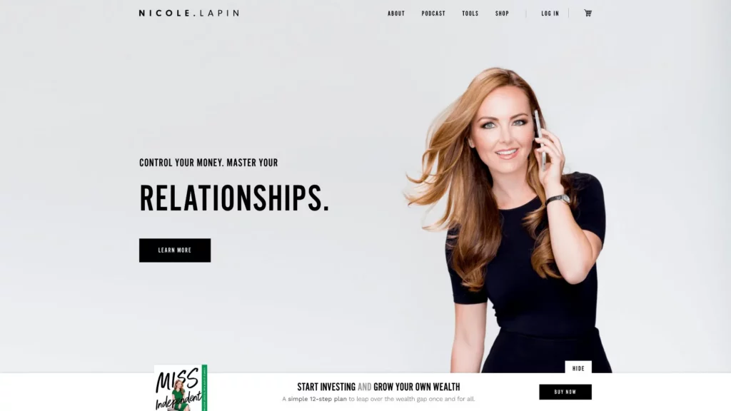 nicole lapin website